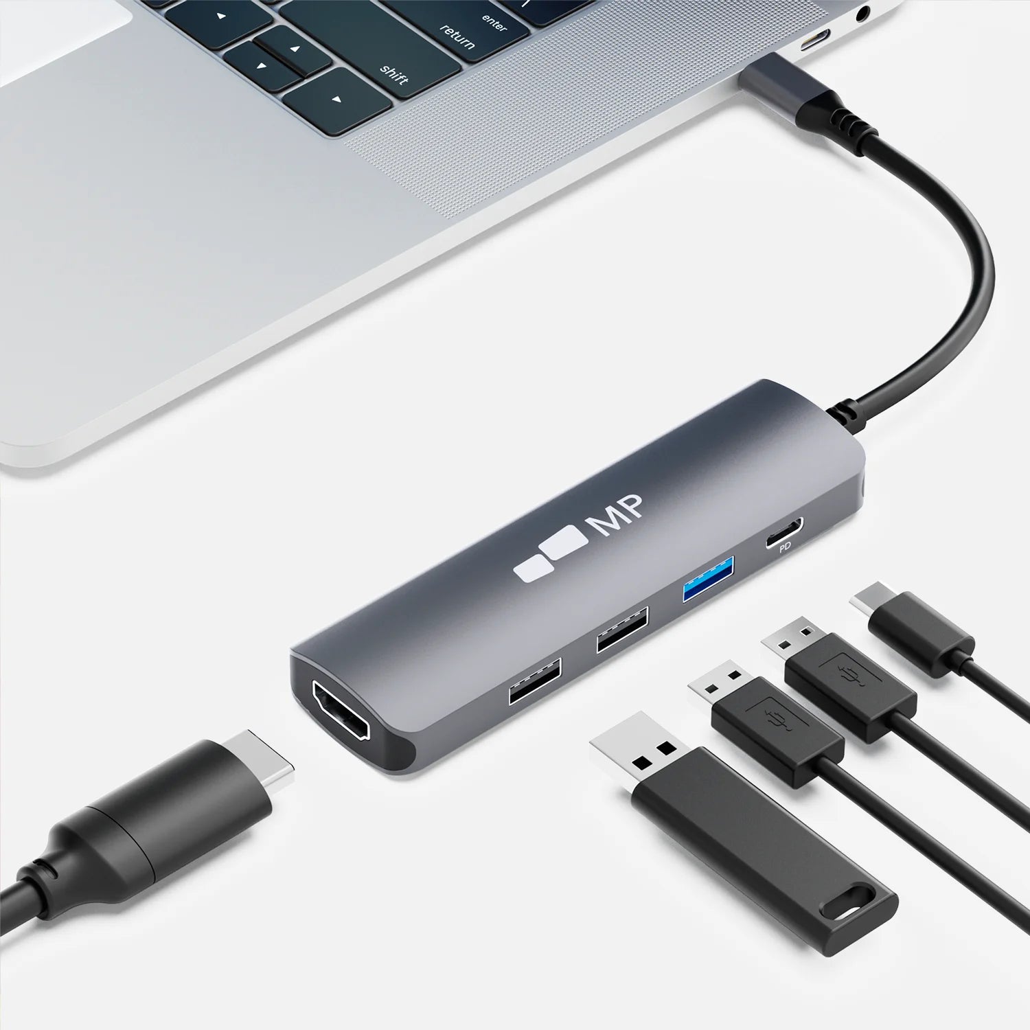 5 in 1 USB-C Hub with 4K HDMI