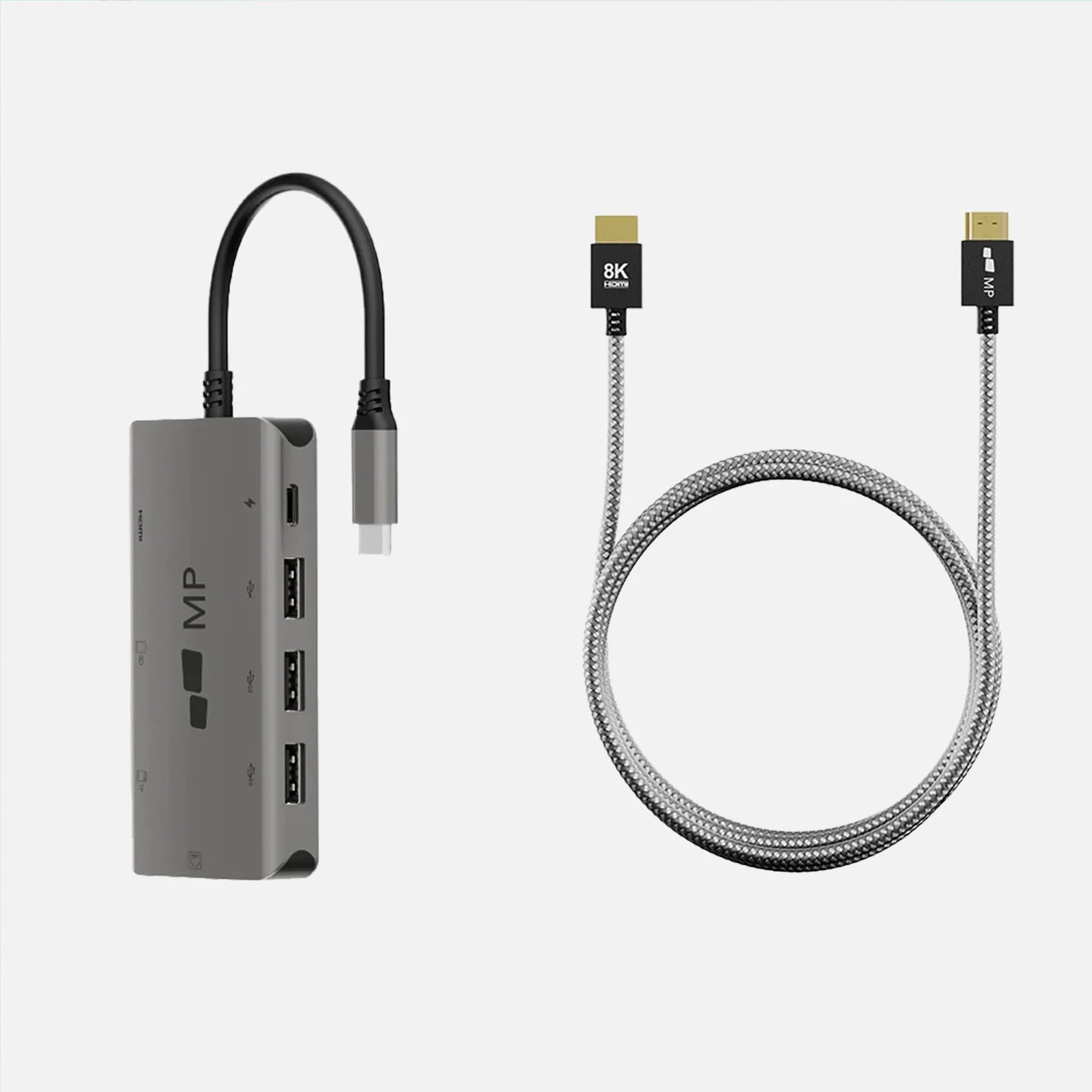 8 合 1 USB-C 集线器，带 4K HDMI 