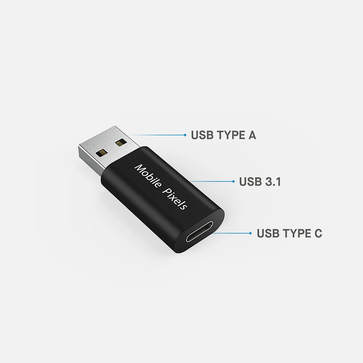 USB-A 转 C 适配器